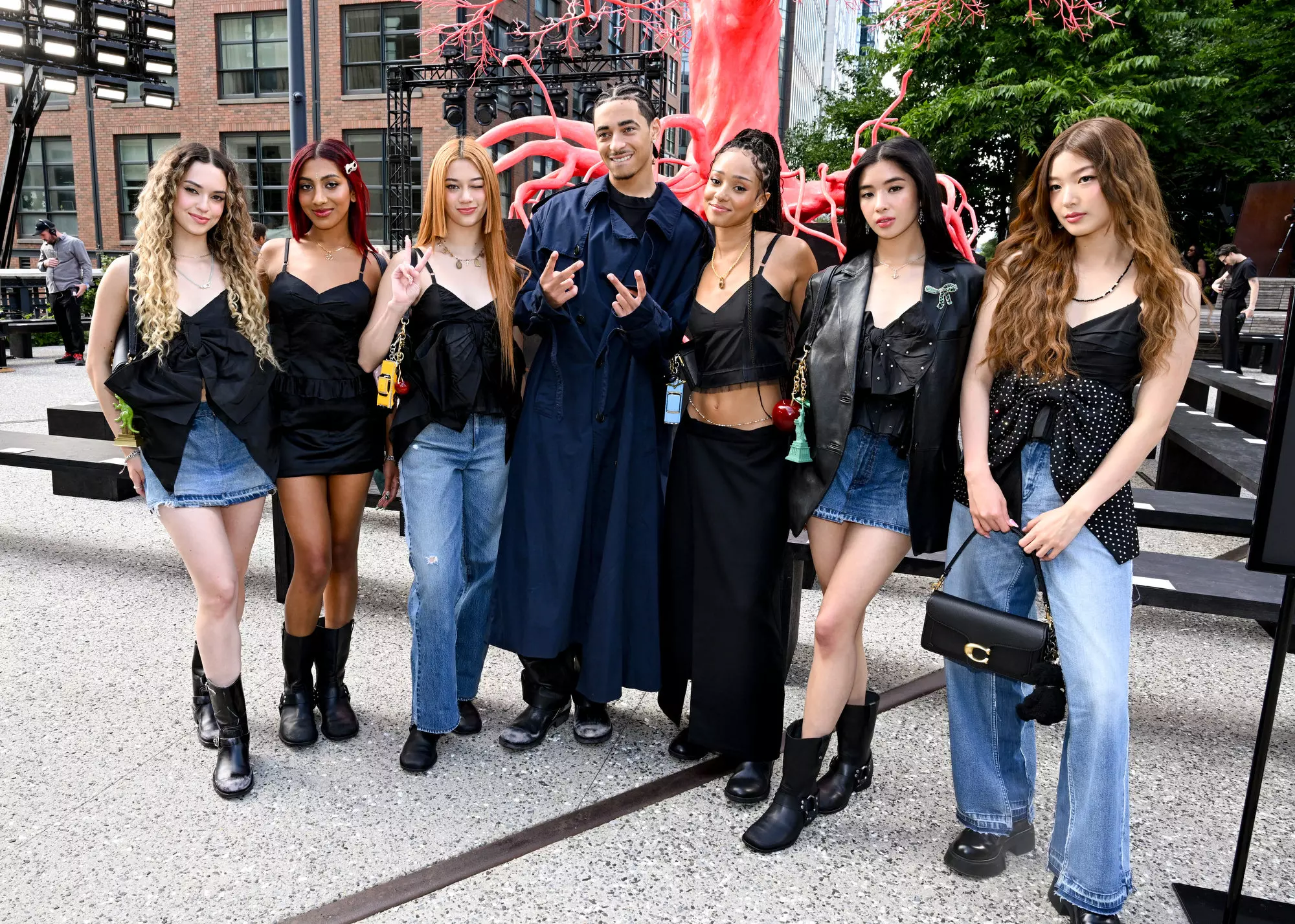 Celebrities Front Row at Coach Spring 2025 Ready-to-Wear: Jayson Tatum, Charles Melton and More