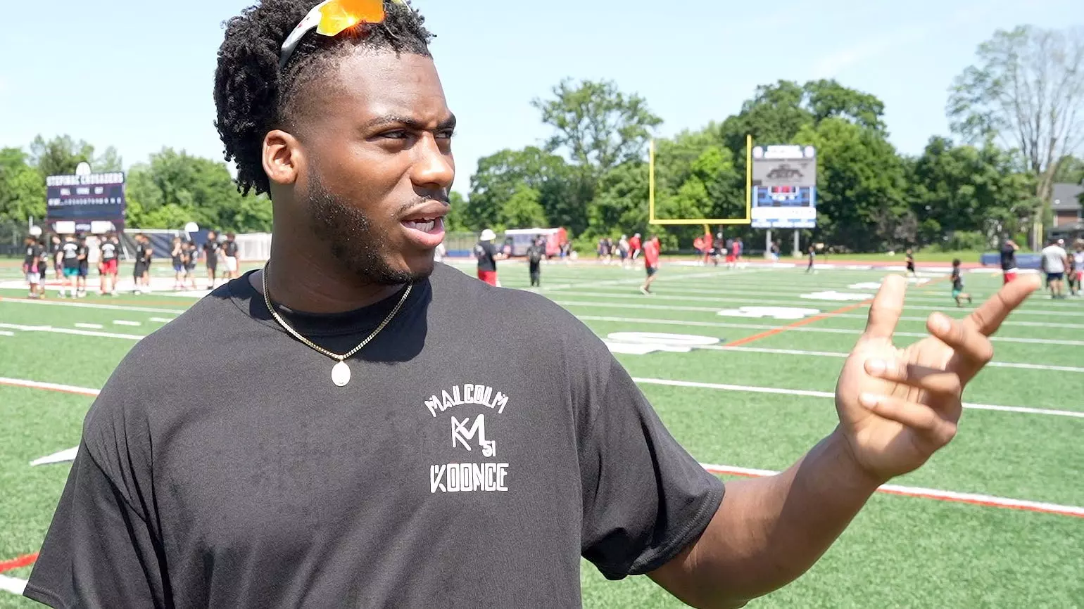 Former Las Vegas Raider Inspires Youth Through Free Football Camp