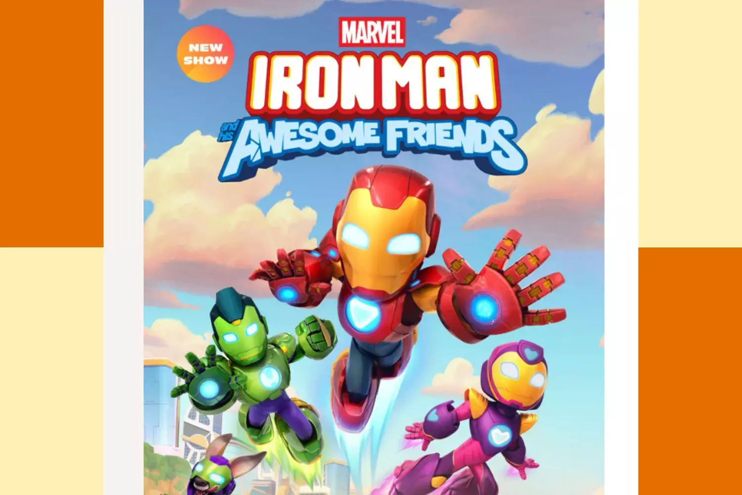 Marvel's Iron Man Animated Series for Preschoolers to Premiere This Summer