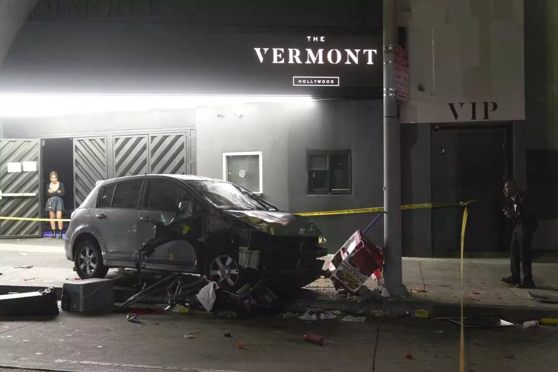 Vehicle Plows into Los Angeles Nightclub Crowd, Driver Shot Amid Chaos