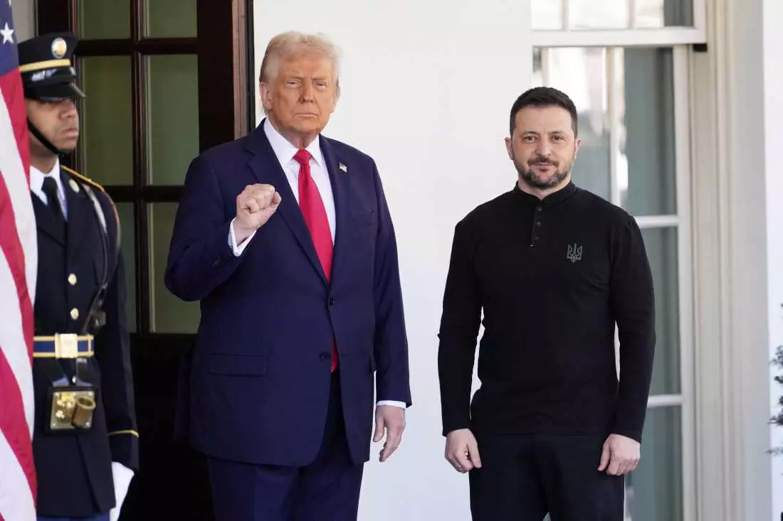 European Leaders Rally Behind Zelenskyy Ahead of White House Meeting with Trump