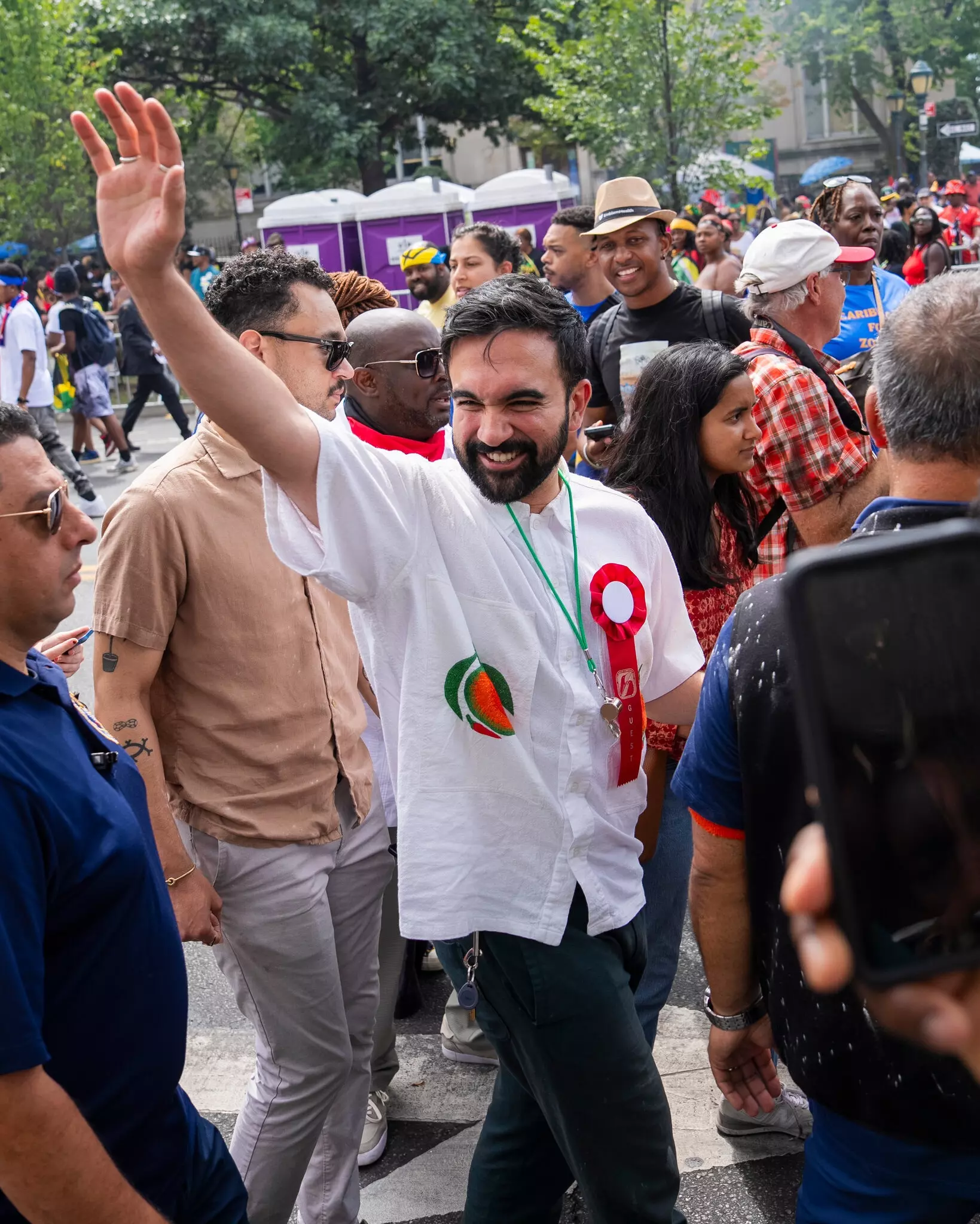 Mayoral Hopefuls Engage at West Indian American Day Parade