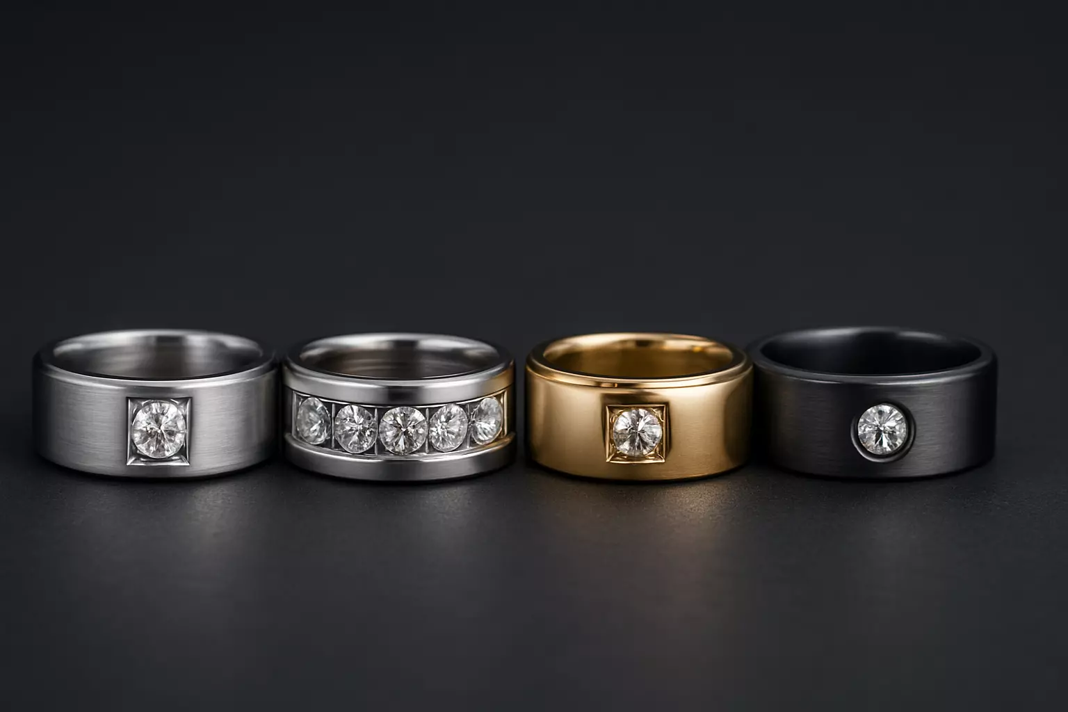 Men’s Diamond Bands: Redefining Modern Elegance