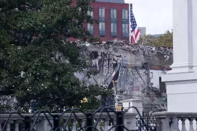 White House East Wing Demolition Nears Completion Amidst Controversy