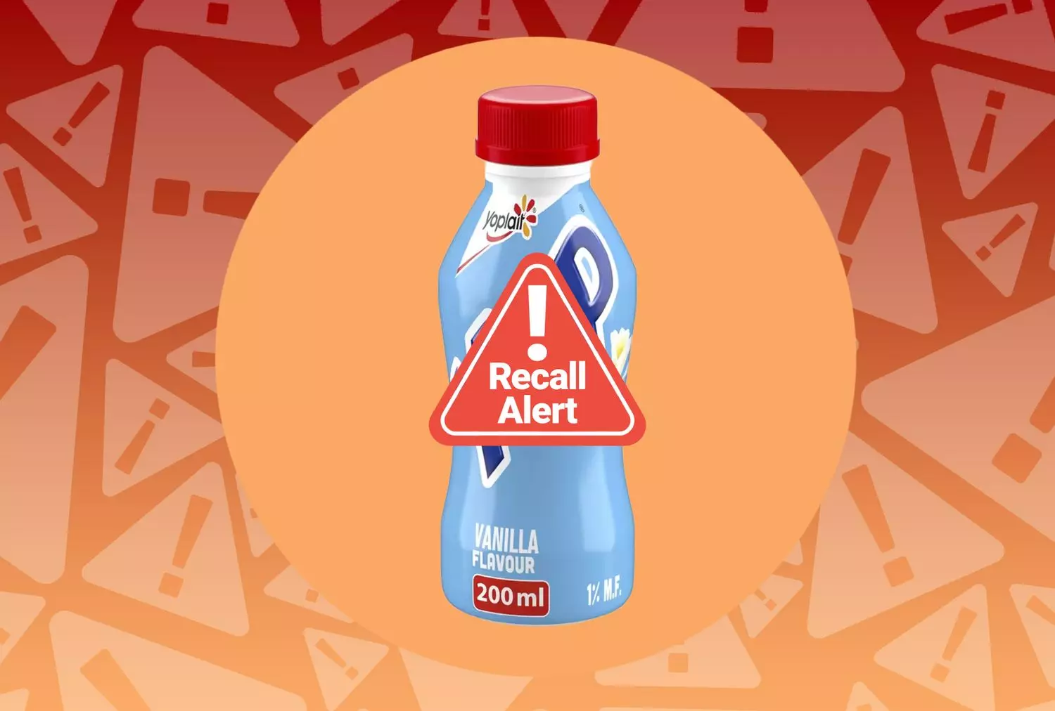 Yoplait YOP Drinkable Yogurt Recalled in Canada Over Plastic Contamination