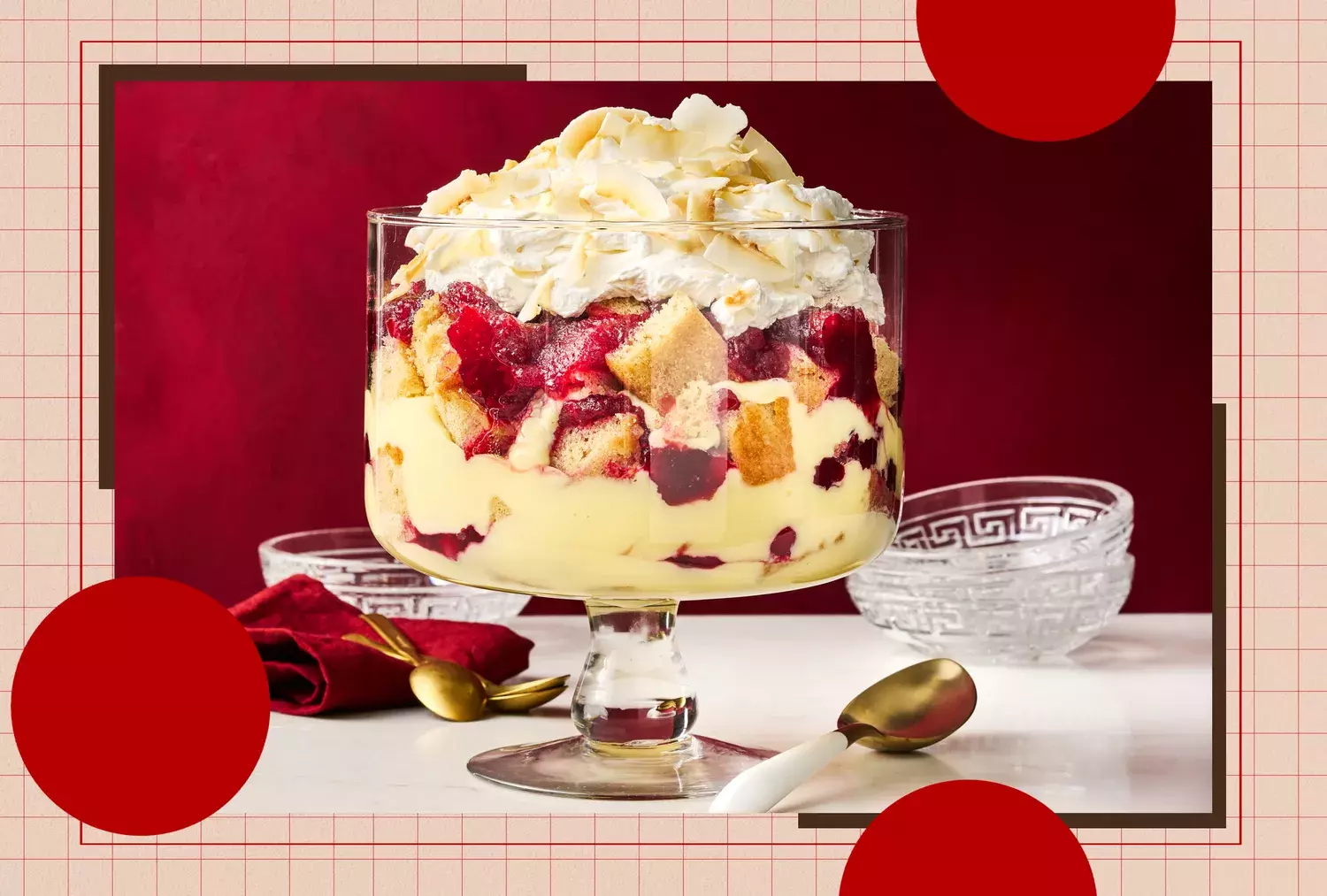 The Cranberry Coconut Trifle: A Holiday Dessert Sensation