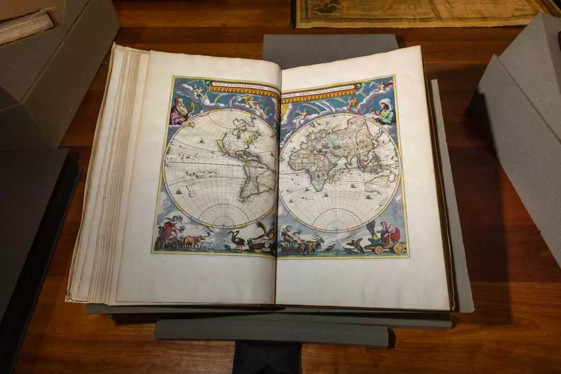 From Ancient Globes to Cosmic Shrouds: Maine Library Illuminates the World of Maps