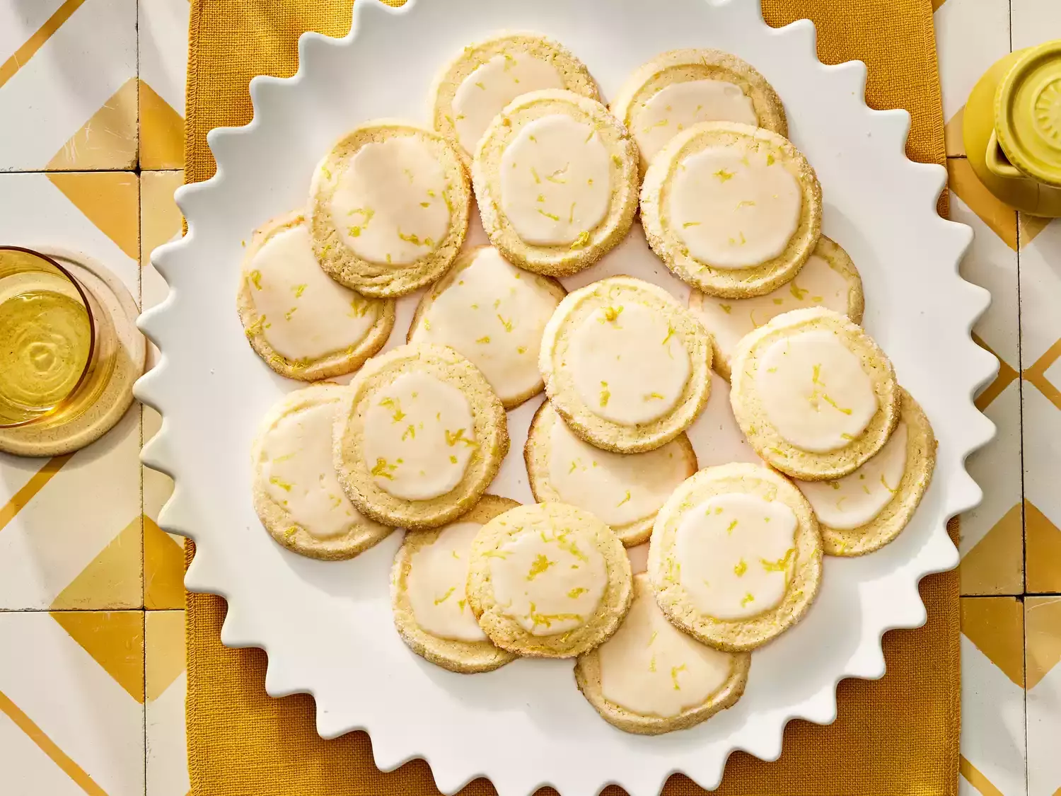 Bright Citrus Sugar Cookies with Zesty Glaze