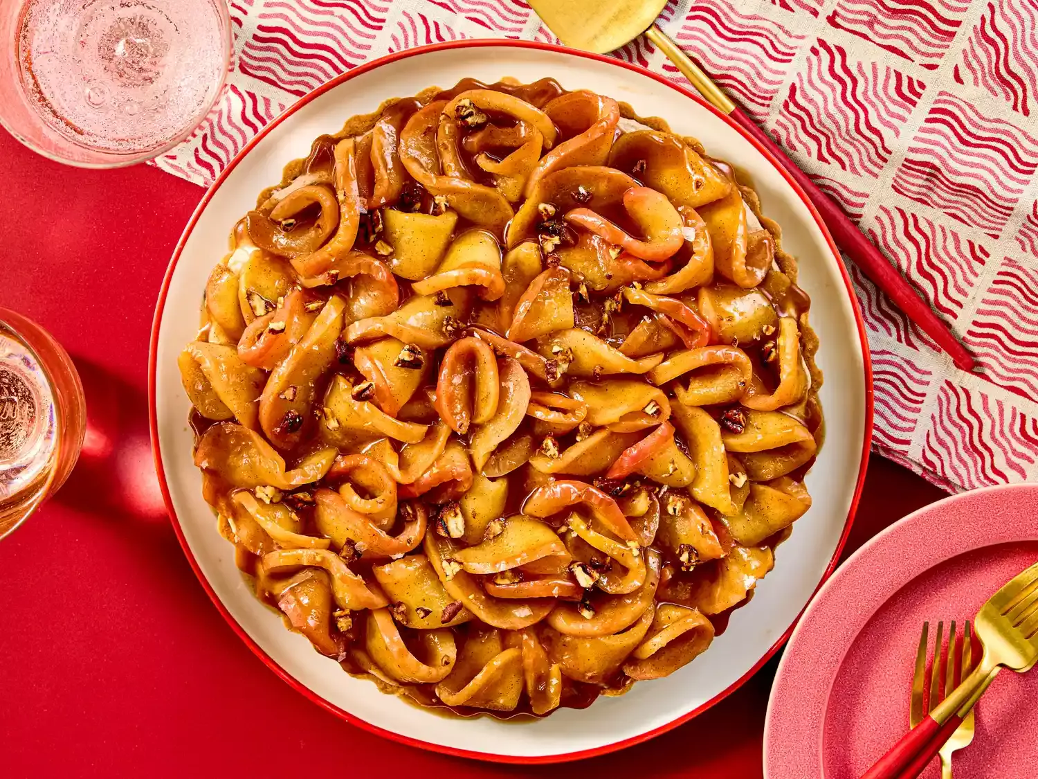 Symphony of Flavors: Crafting the Exquisite Apple Chestnut Caramel Tart