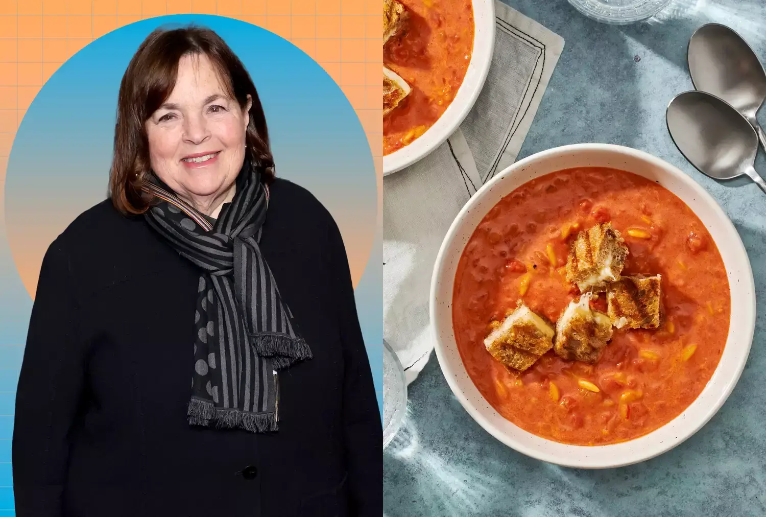 Ina Garten's Ultimate Comfort Food for Chilly Days: Easy Tomato Soup and Grilled Cheese Croutons