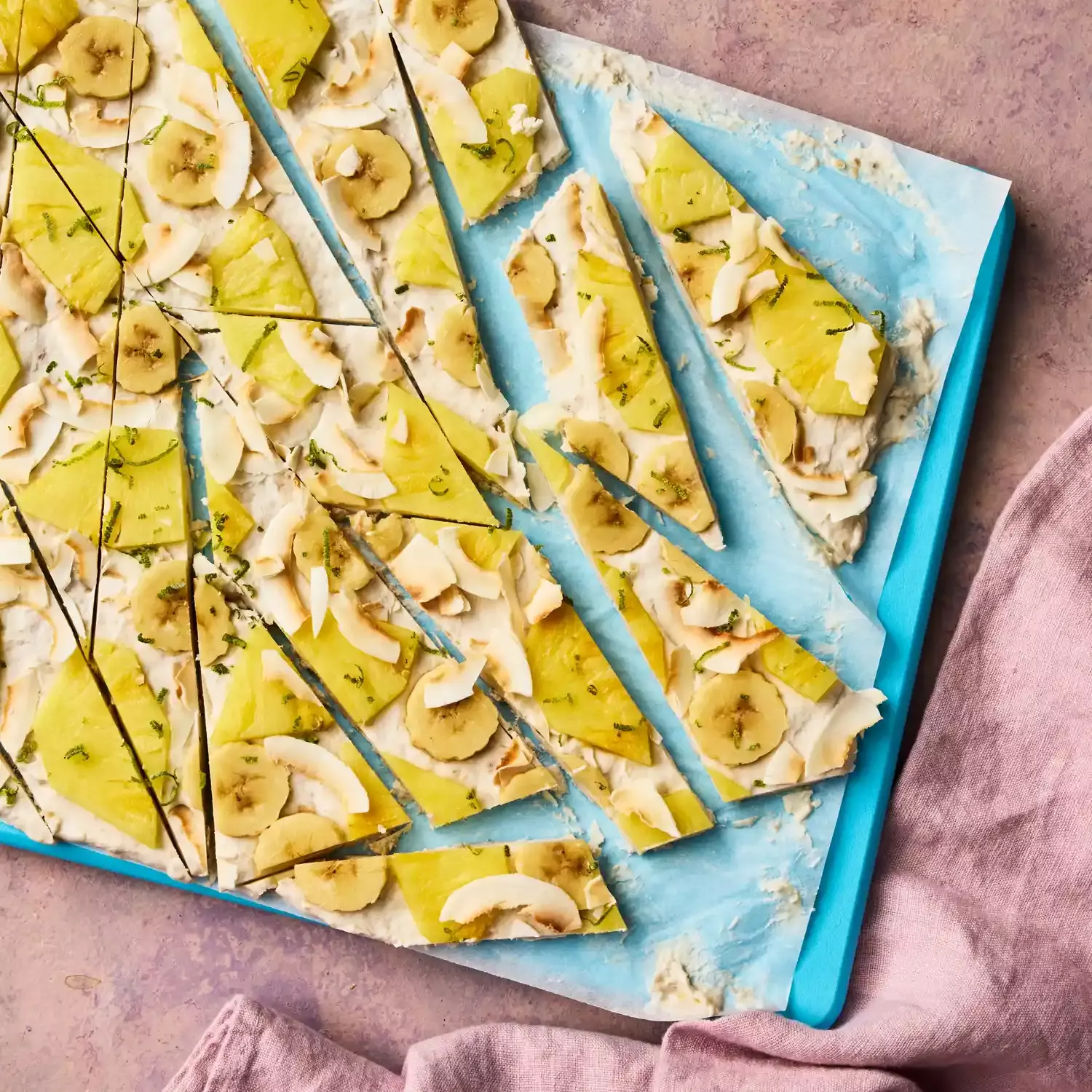Tropical Frozen Bark: A Sweet, Healthy Indulgence
