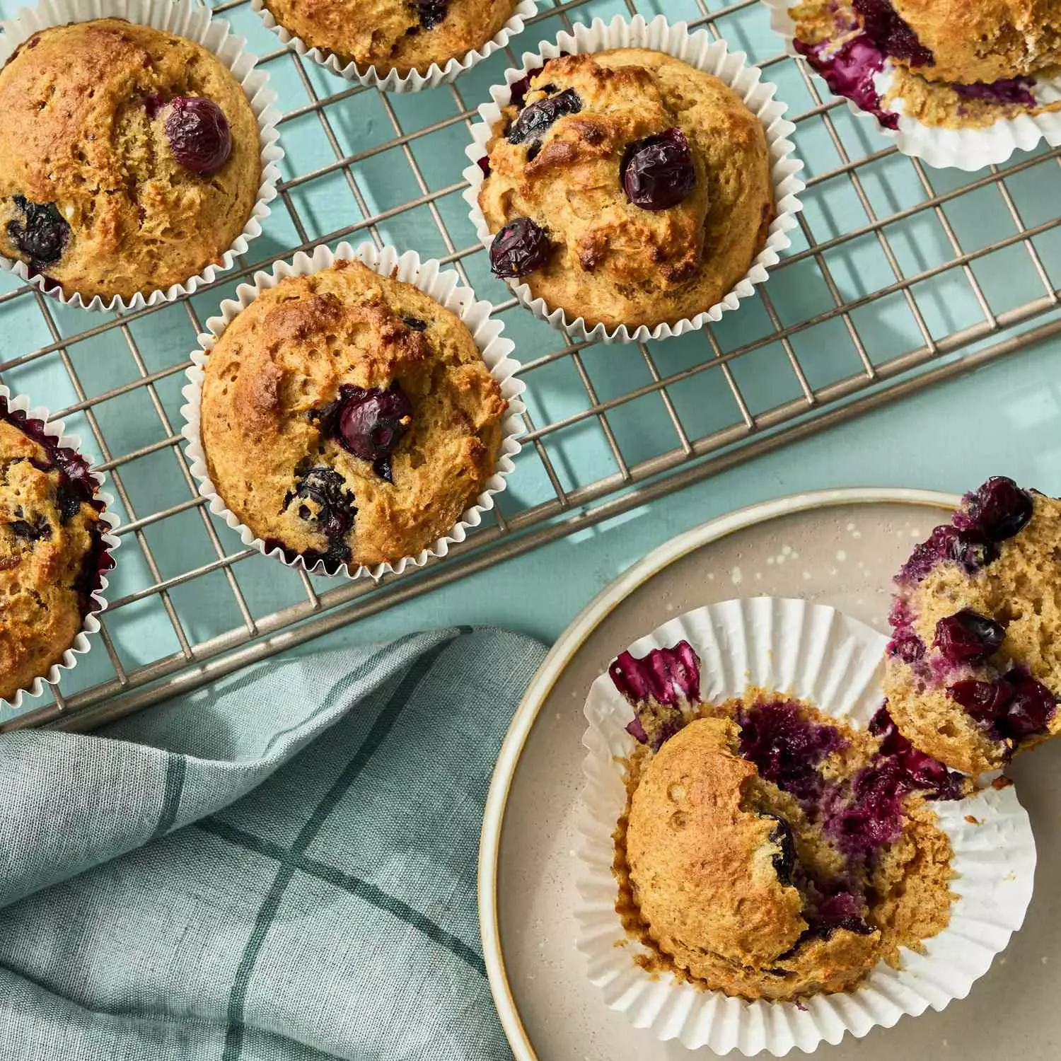 Delectable Blueberry Muffins with Natural Sweetness