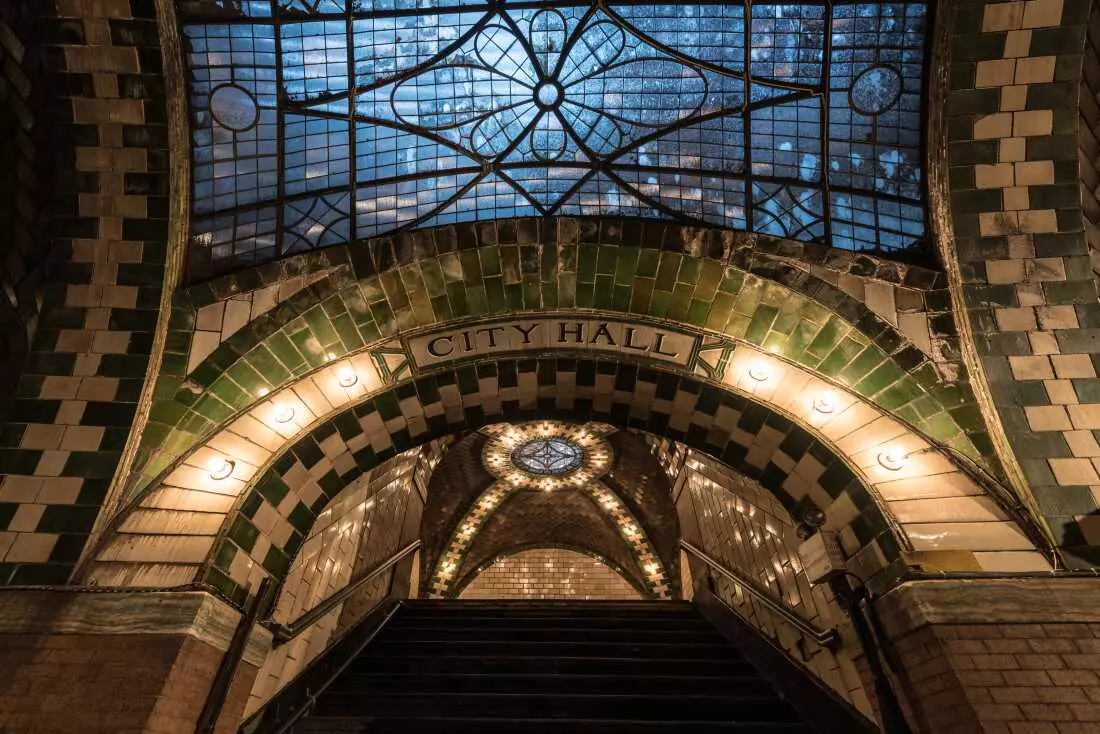 NYC Mayor's Oath in Historic Subway Station