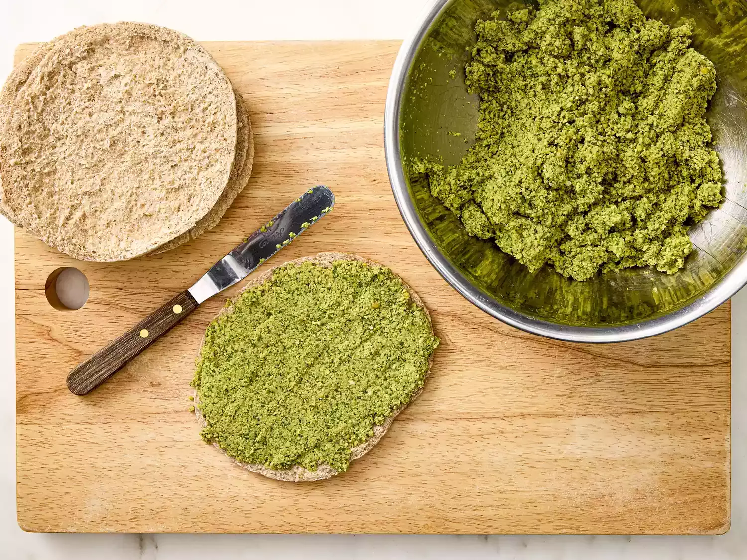 Simplified Falafel Pitas: A Pan-Fried Delight
