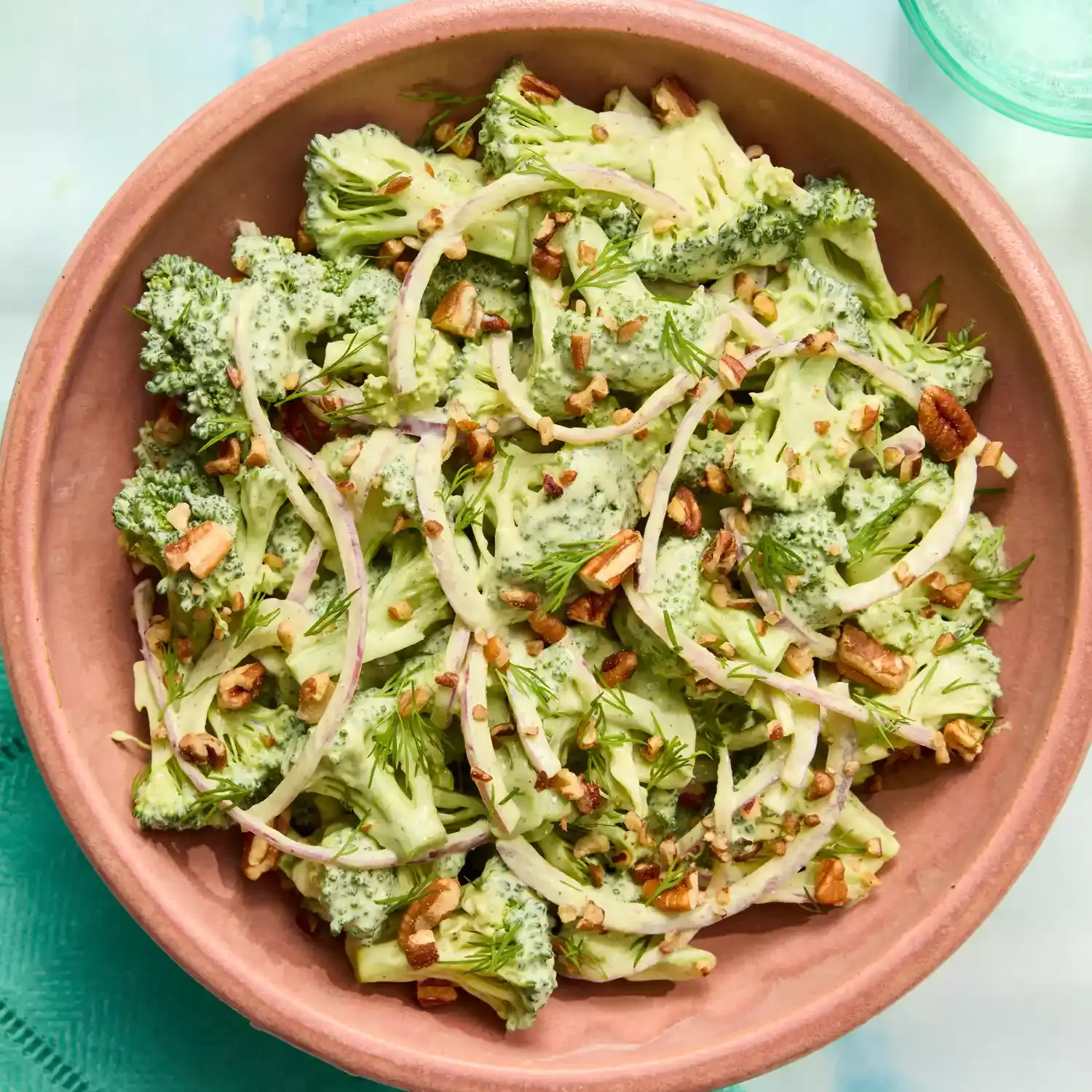 High-Protein Creamy Broccoli Salad