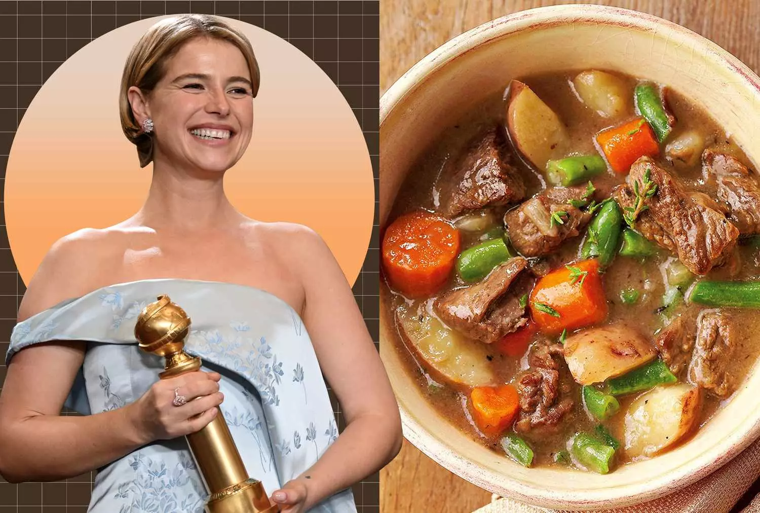 Golden Globe Winner Jessie Buckley Praises Crew Member's Hearty Soup