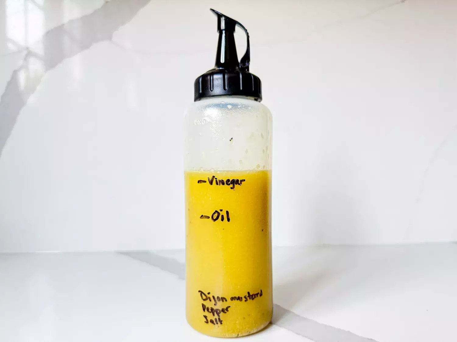 Homemade Vinaigrette: A Simple Squeeze Bottle Hack for Effortless Salad Dressings