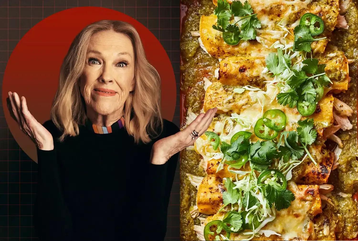 A Culinary Tribute: Honoring Catherine O'Hara with Enchiladas