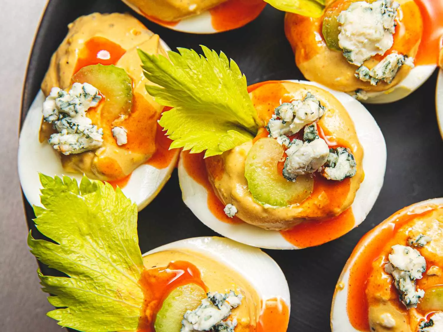 Spicy Blue Cheese Deviled Eggs: A Culinary Fusion