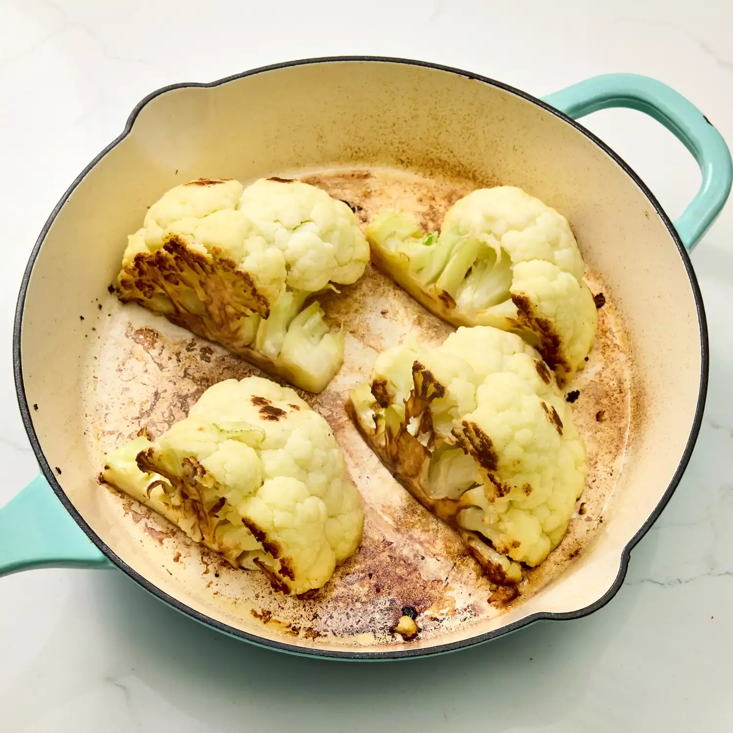 Garlic Parmesan Melting Cauliflower