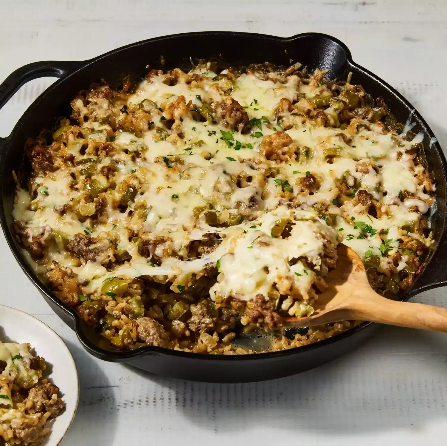 Hearty Cheesy Ground Beef & Rice Bake: A Quick and Satisfying Meal