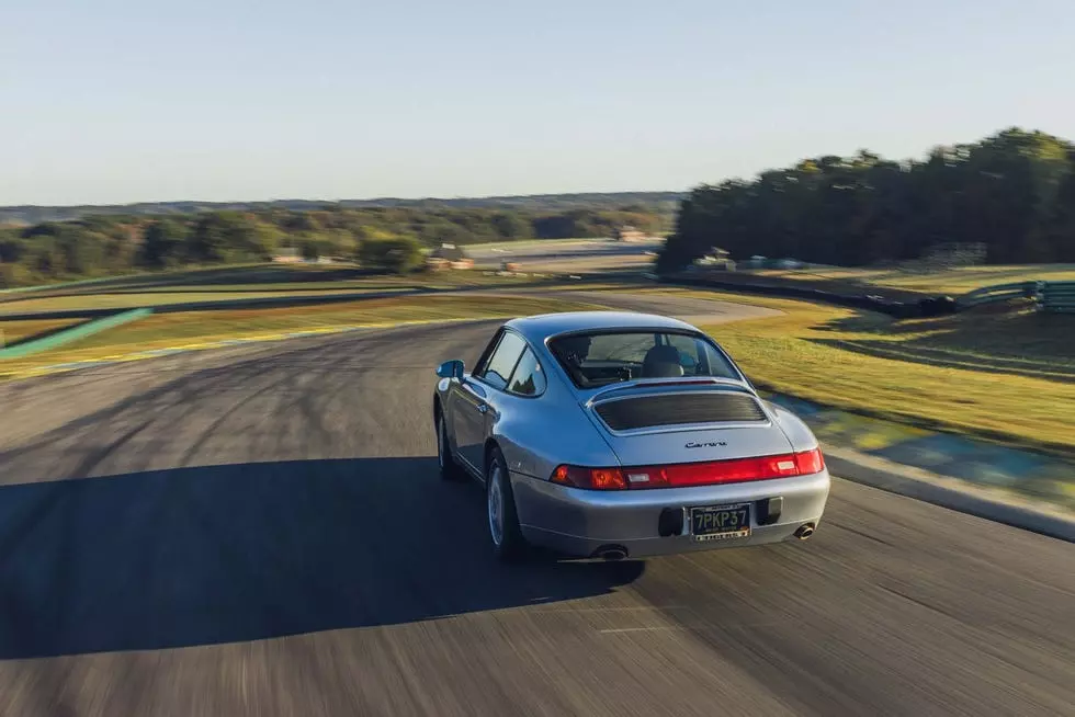 A Classic's Performance: The 1995 Porsche 911 Carrera on the Track