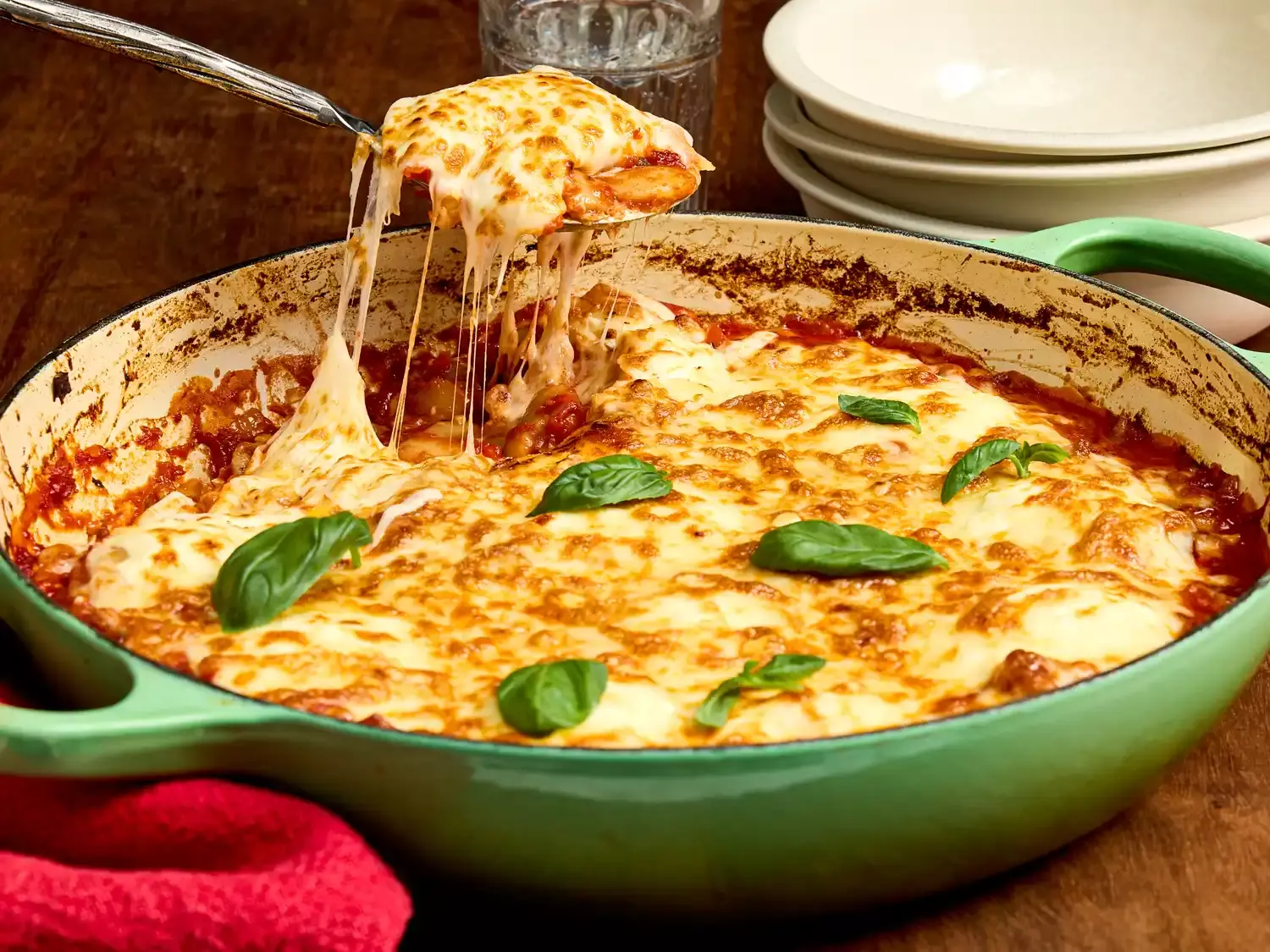 Deconstructed Lasagna: A Cheesy White Bean-Tomato Bake for Weeknights
