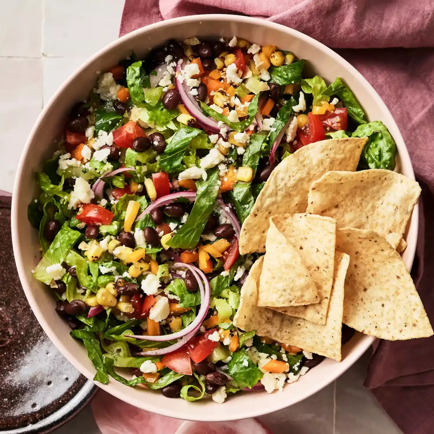 Wholesome Taco Salad: A Fiber-Rich, No-Cook Delight