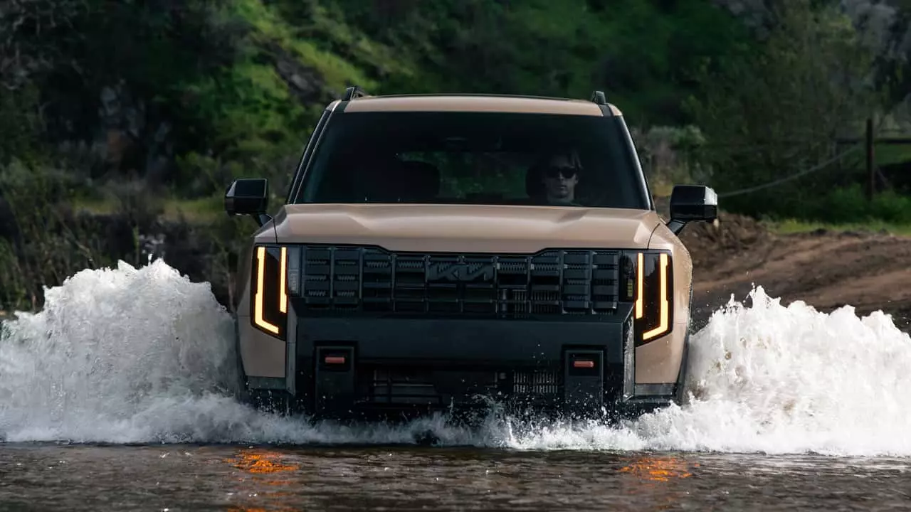 Kia Telluride X-Pro Outperforms Rivals in Wading Depth