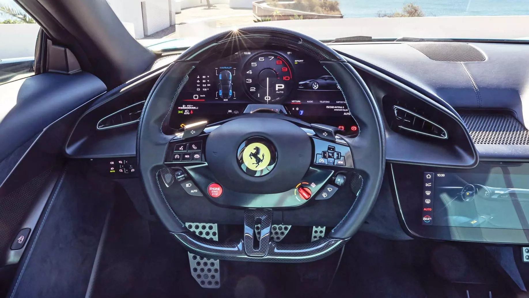 Ferrari Reverses Course: Bringing Back Physical Buttons to Steering Wheels