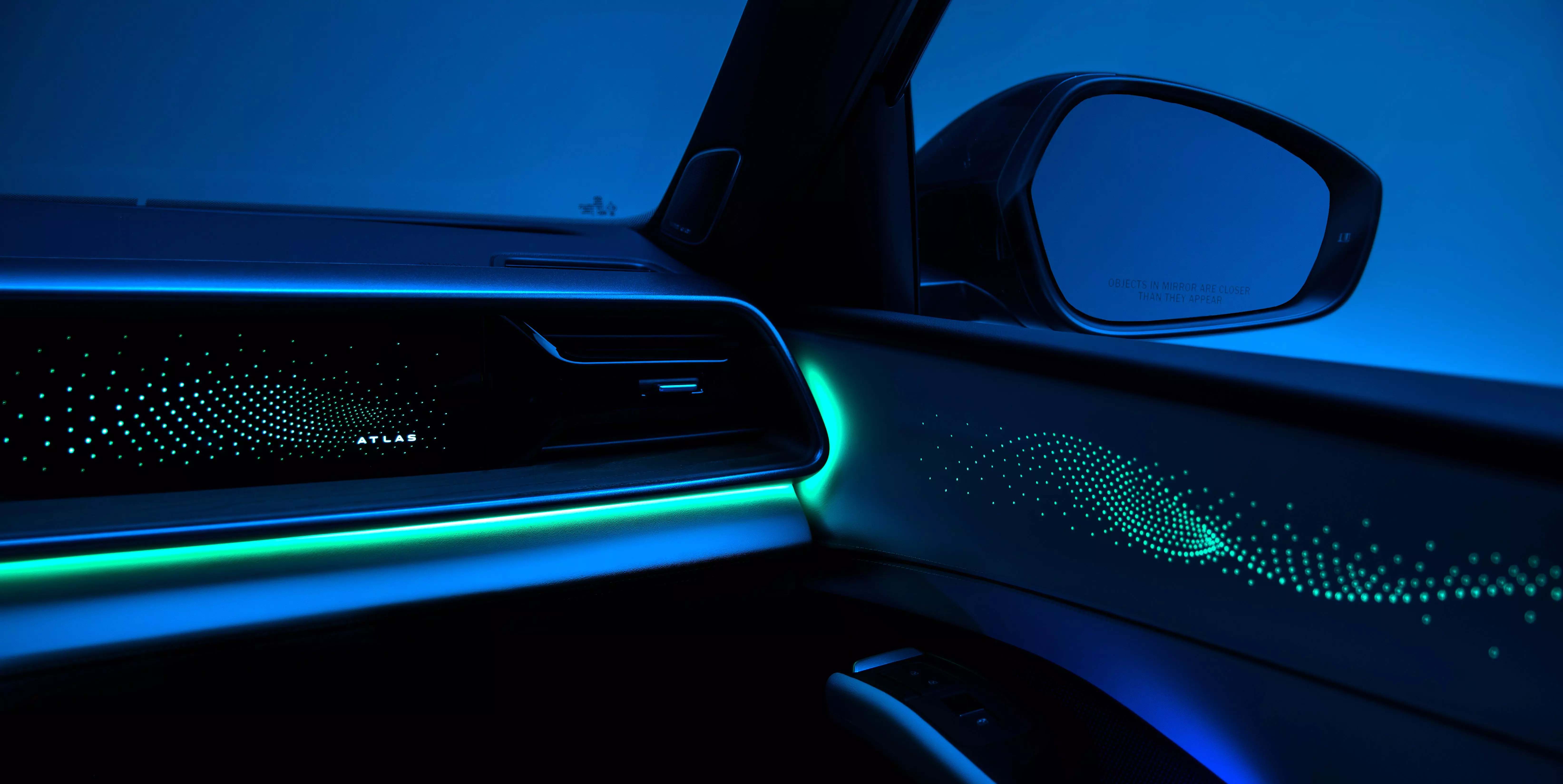 Volkswagen Teases Next-Generation 2027 Atlas Interior