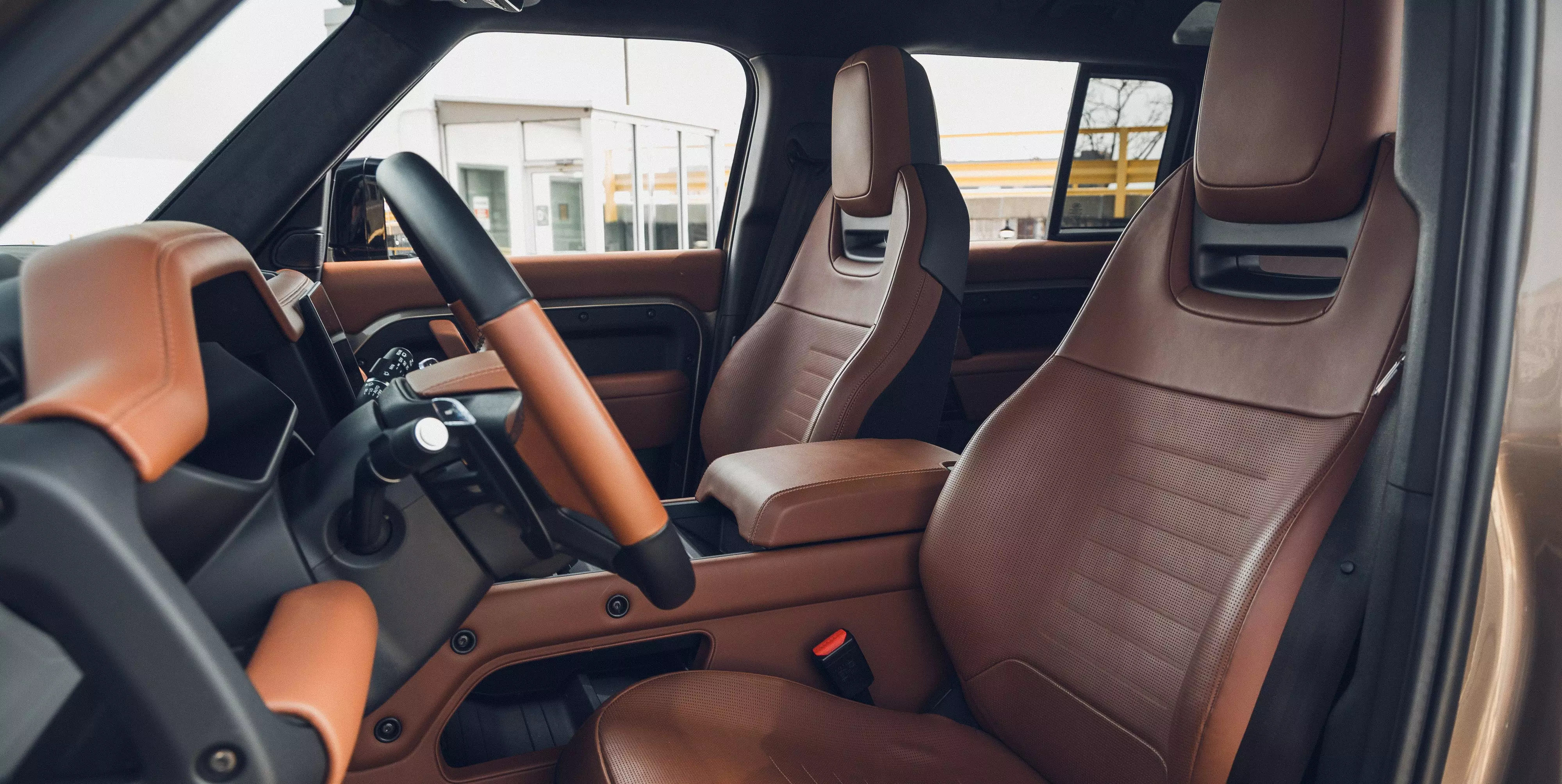 Inside the 2025 Land Rover Defender Octa