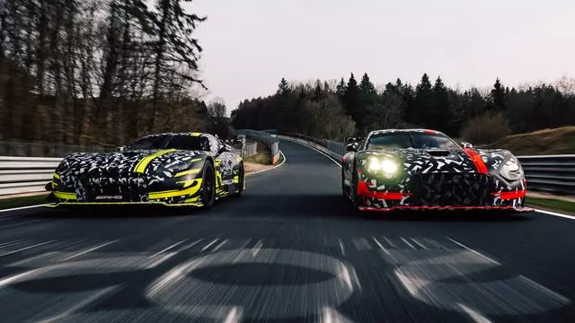 Mercedes-AMG's Latest Powerhouses: The GT Black Series and GT3 Race Car