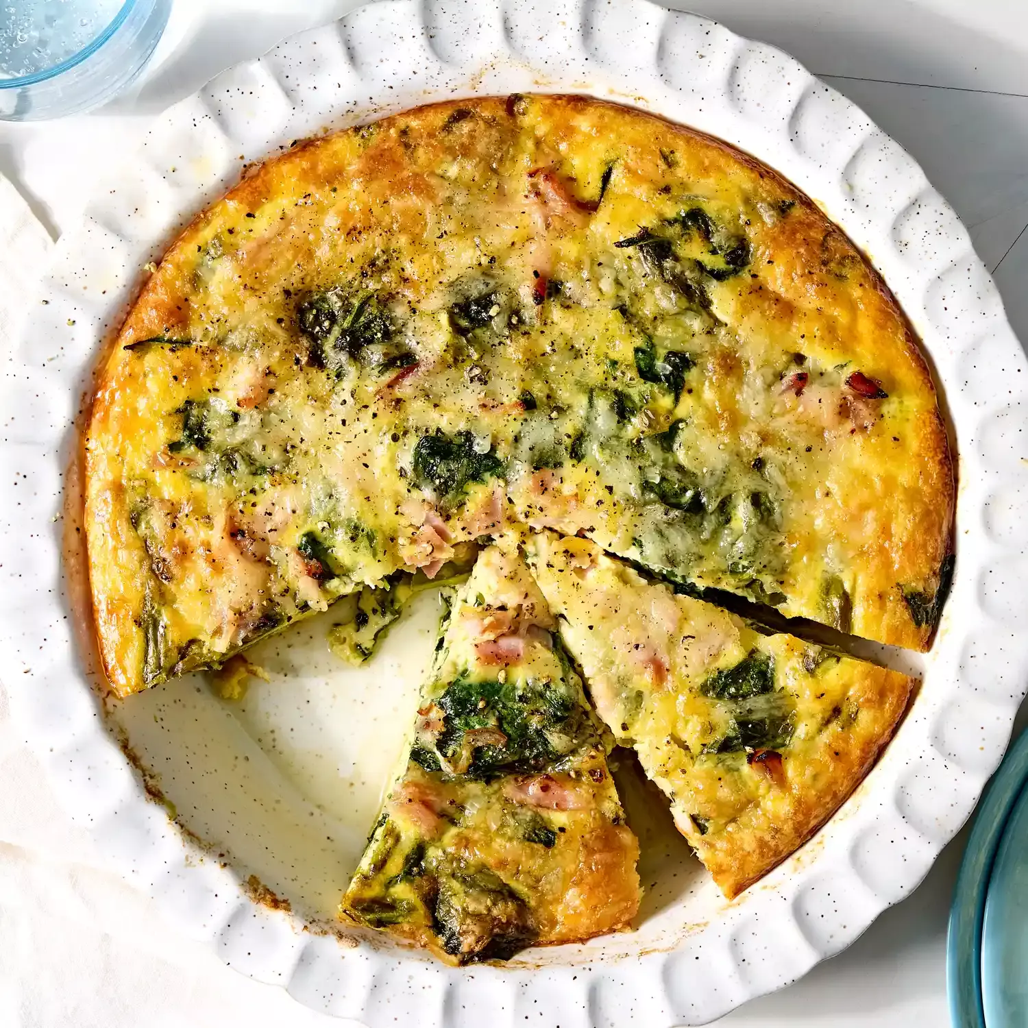 Delightful Morning Quiche: A Festive and Wholesome Breakfast Treat