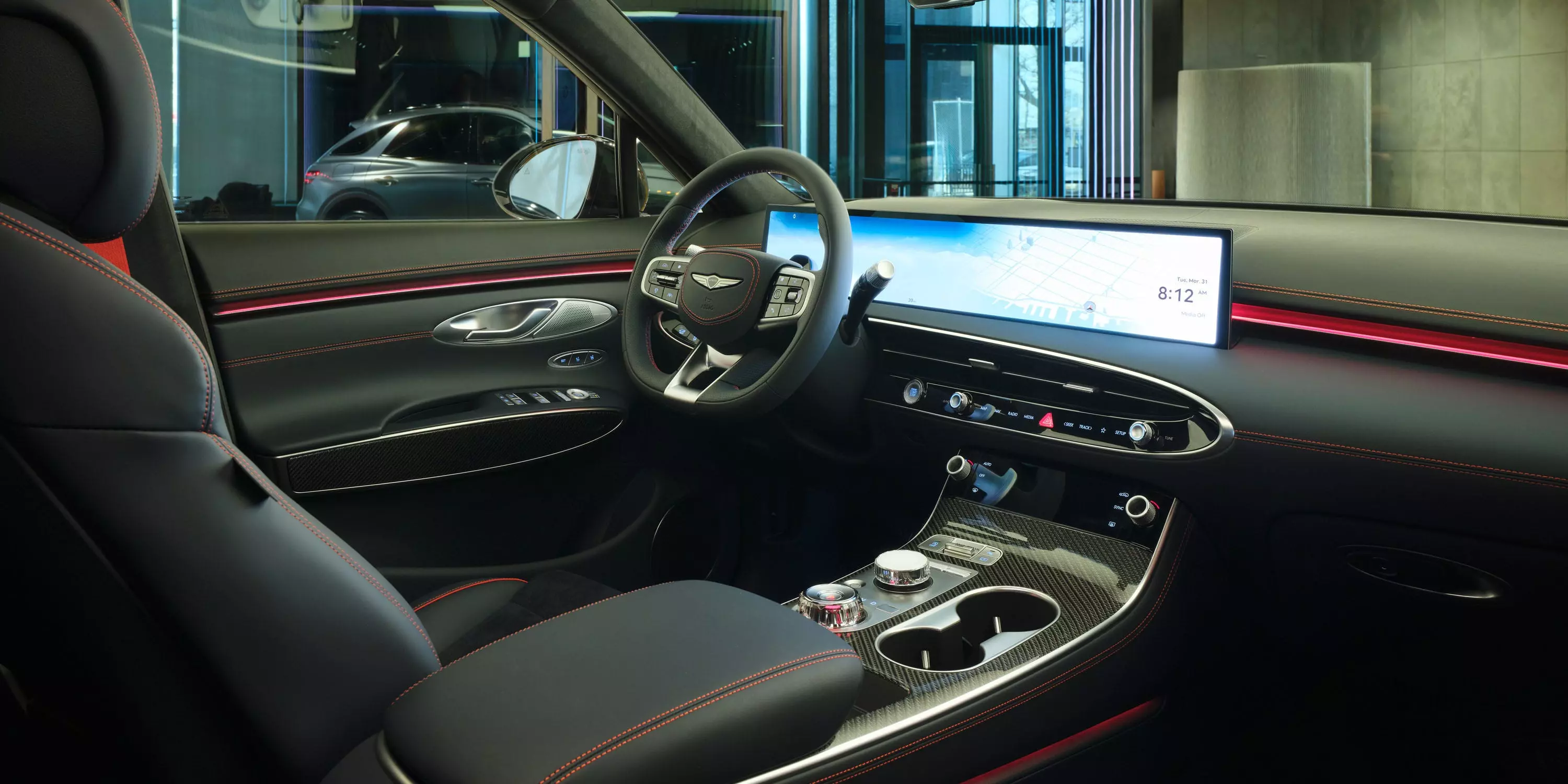 2027 Genesis GV70 Graphite Prestige Interior Details Revealed