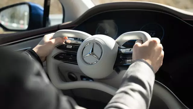 Mercedes-Benz Debuts Steer-by-Wire Technology and Yoke Steering Wheel in 2026 EQS Sedan
