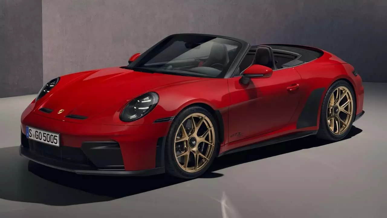 Porsche Unveils Manual-Only 911 GT3 Sport Convertible