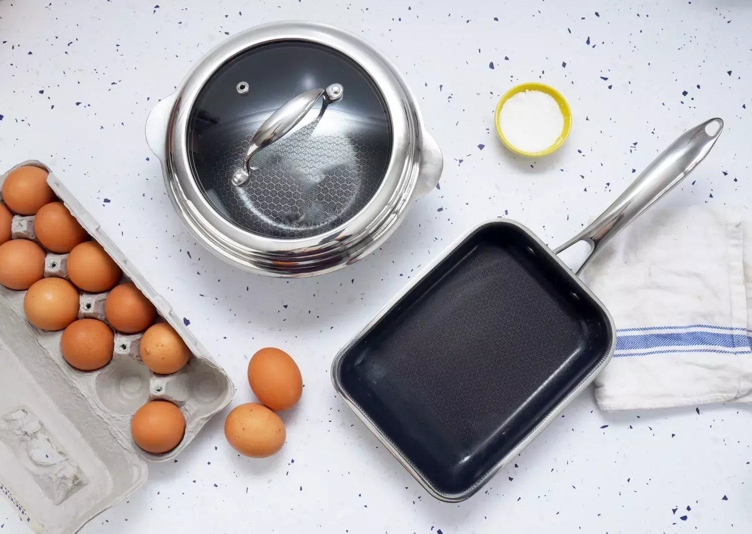 HexClad's Latest Innovations: A Review of Their Hybrid Rice Pot and Japanese Egg Pan