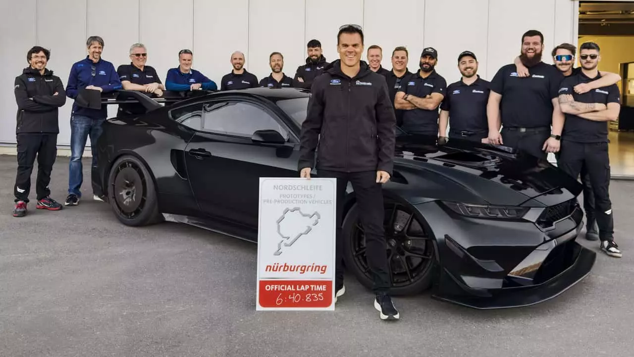 Ford Mustang GTD Competition Sets New Nürburgring Record