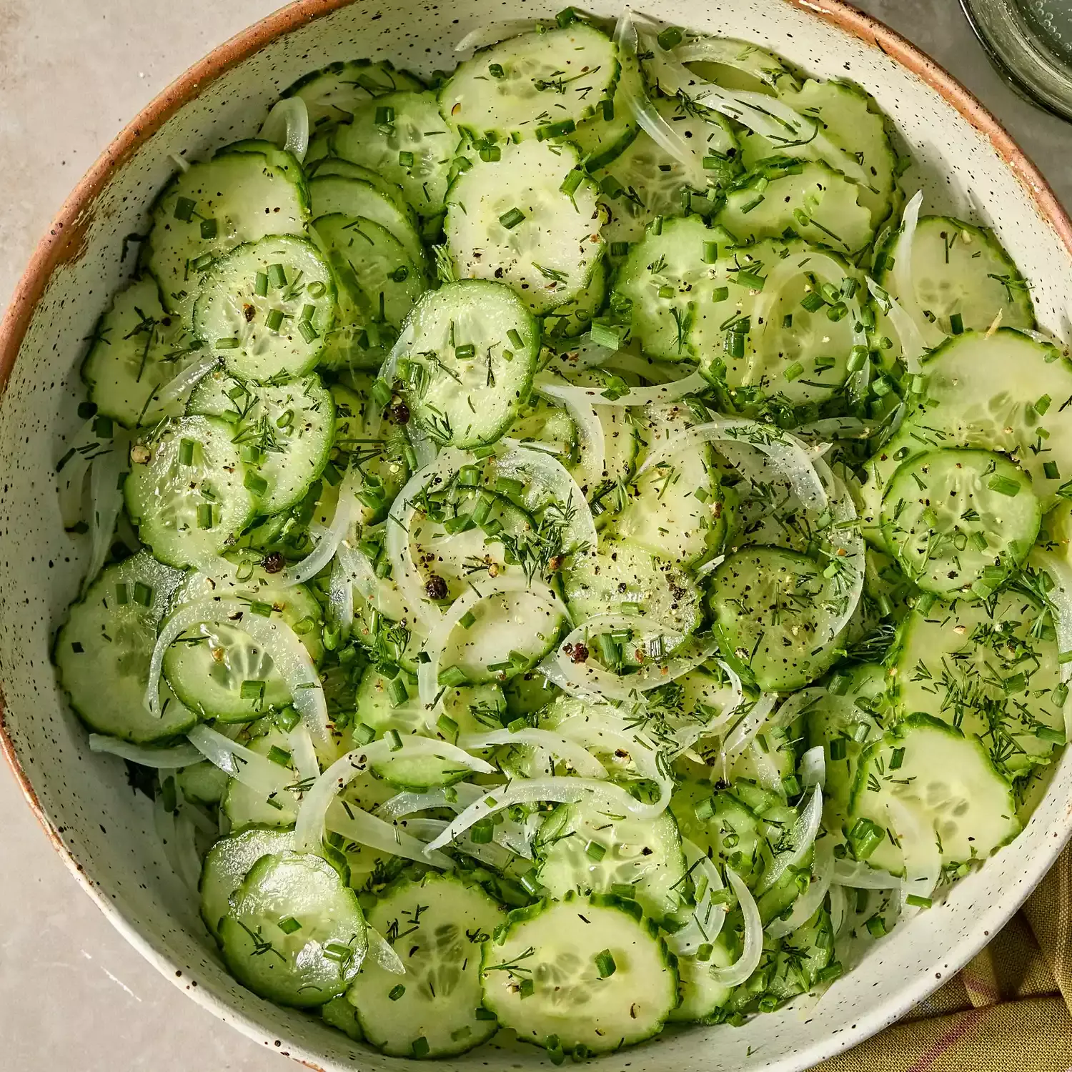 Marinated Cucumber Salad: A Refreshing and Healthy Side Dish