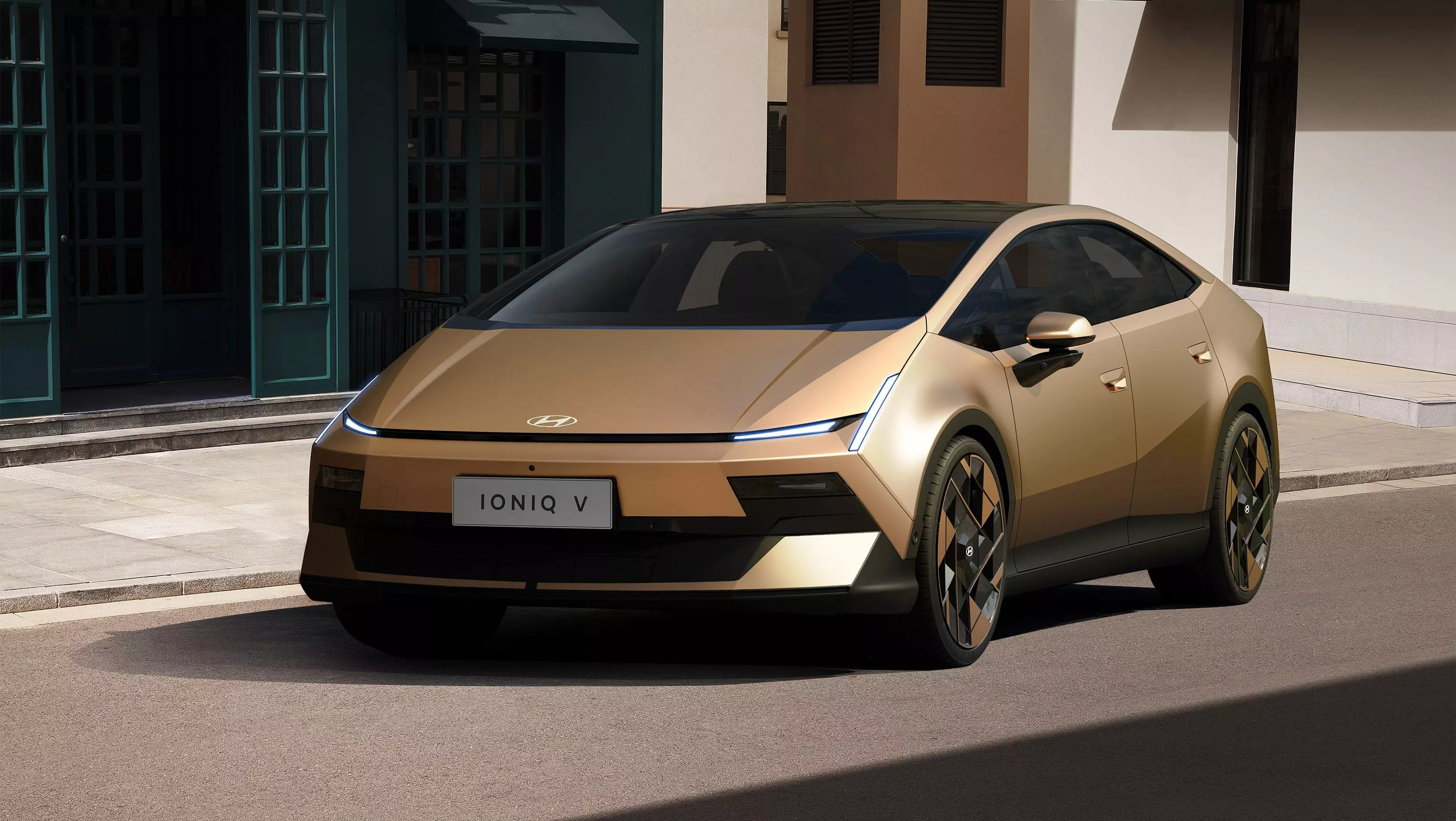 Hyundai Introduces Ioniq V Electric Sedan for Chinese Market