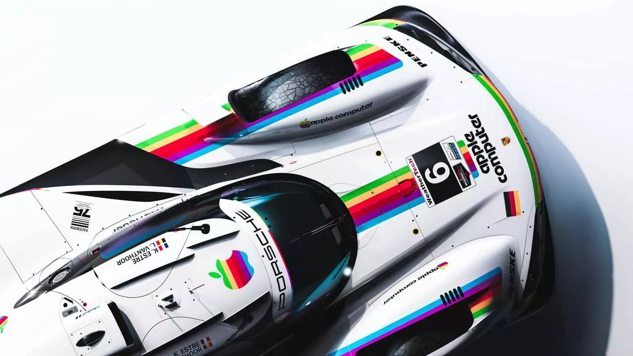 Porsche Revives Iconic Apple Livery for 963 Race Cars