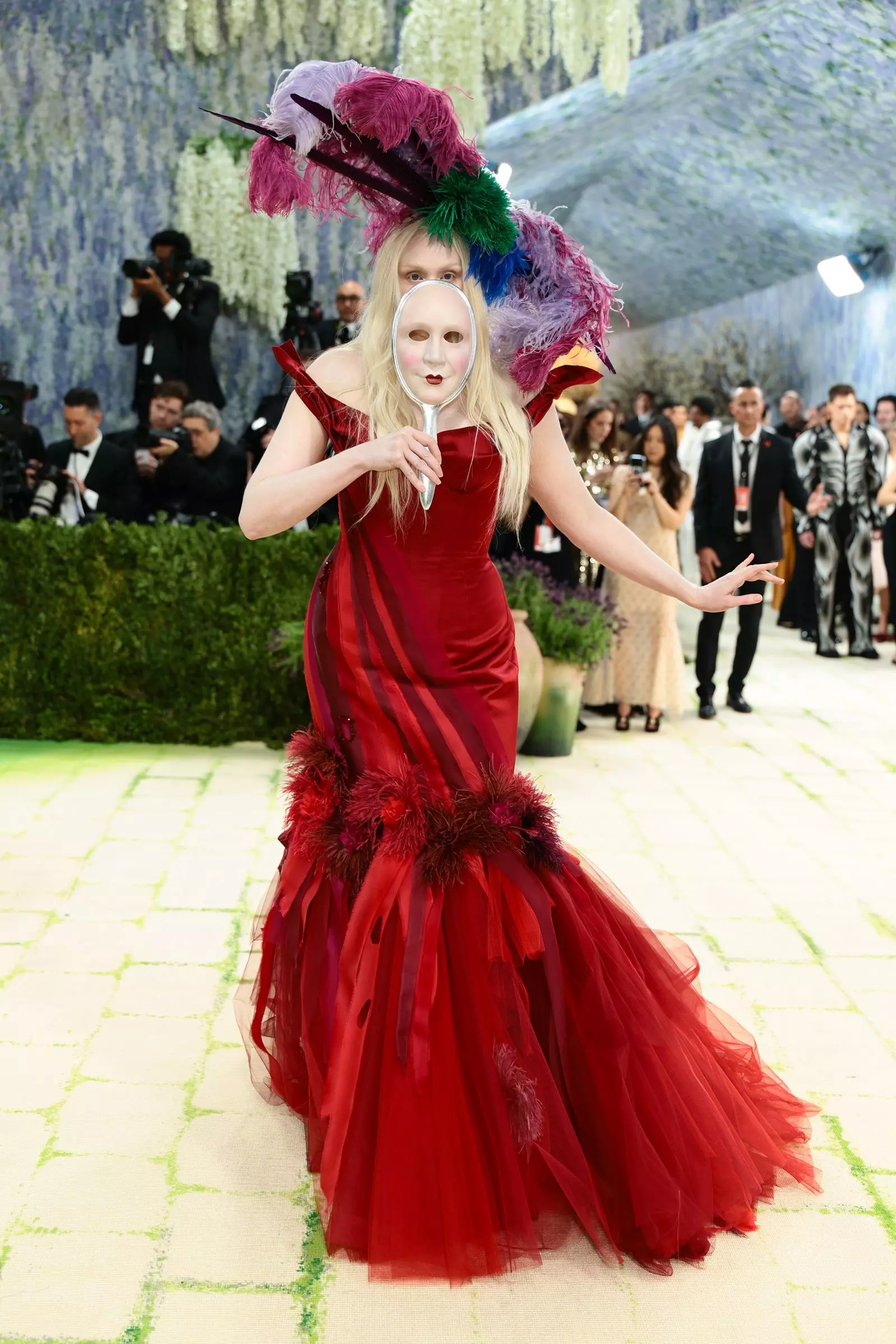 Gwendoline Christie's Artistic Met Gala Ensemble