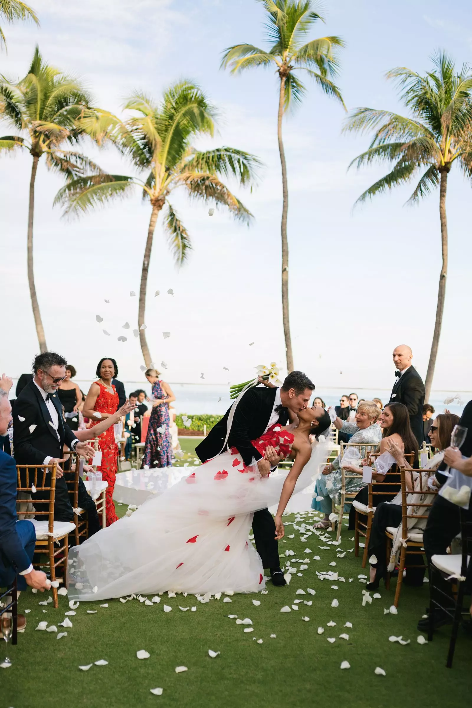 A Unique Floral Wedding for Anna-Kay Thomas and Ross Szabo