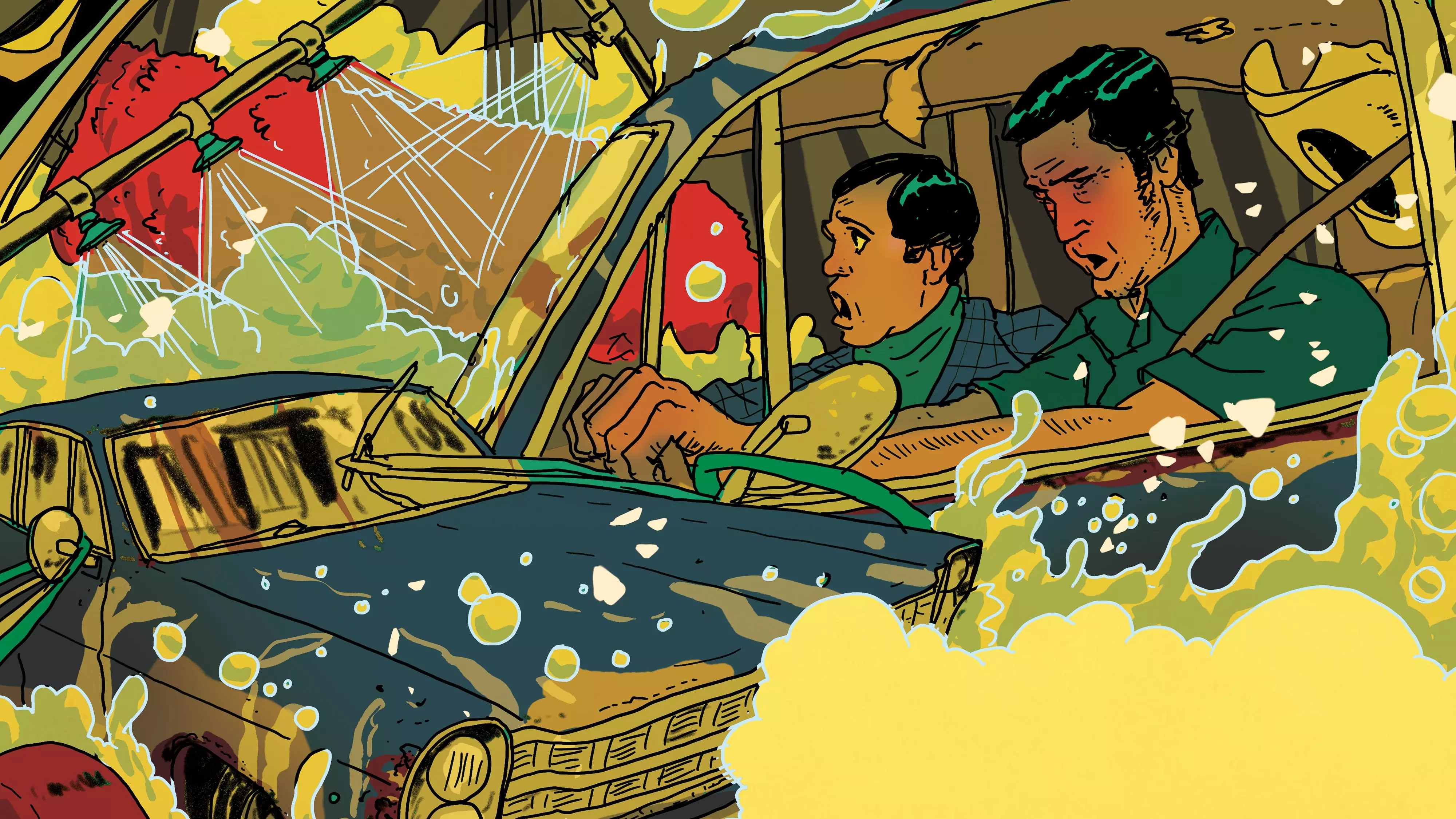 A Car Wash Odyssey: The Unforgettable Calamity of Tex's Galaxie
