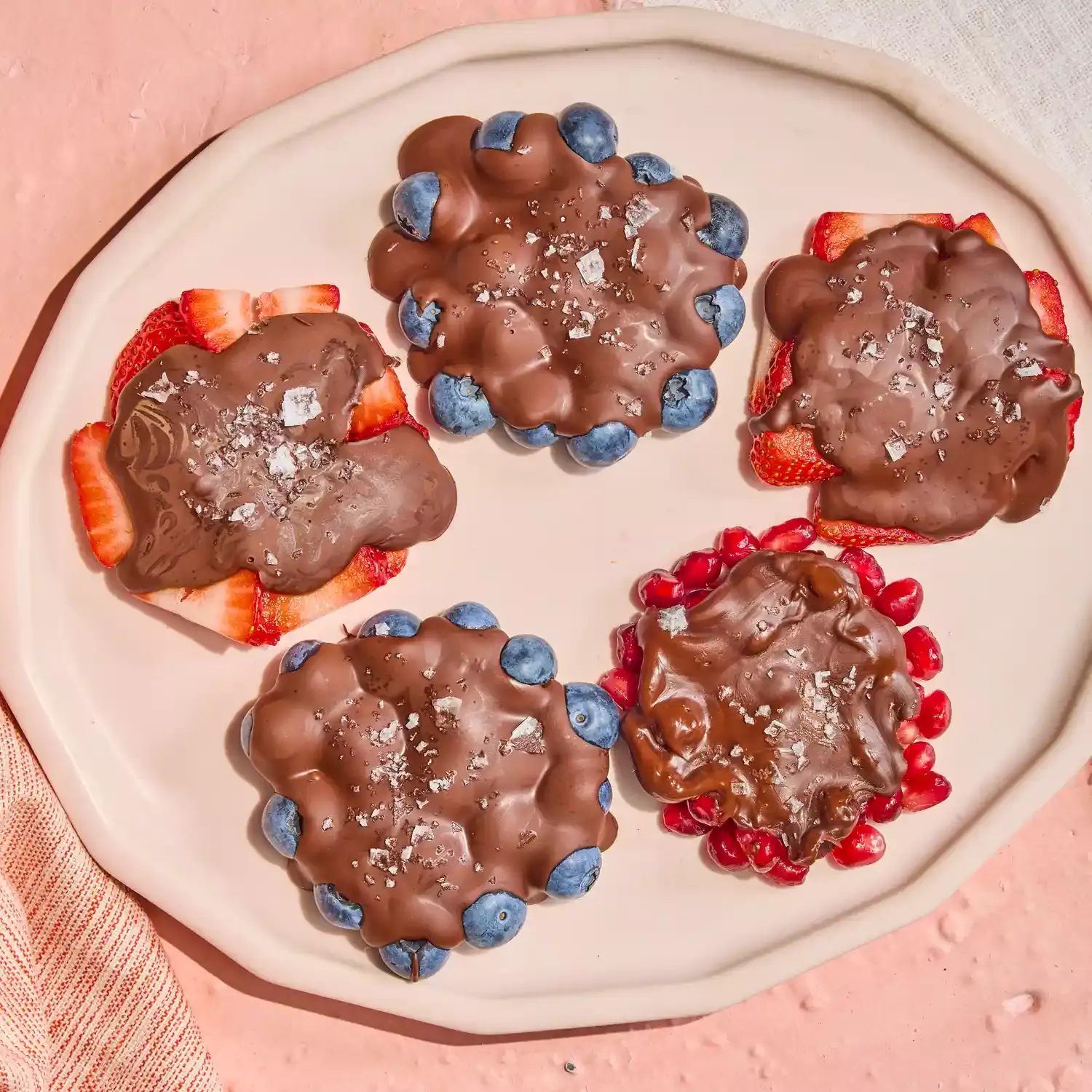 Simple Chocolate Fruit Bark: A Two-Ingredient Delight