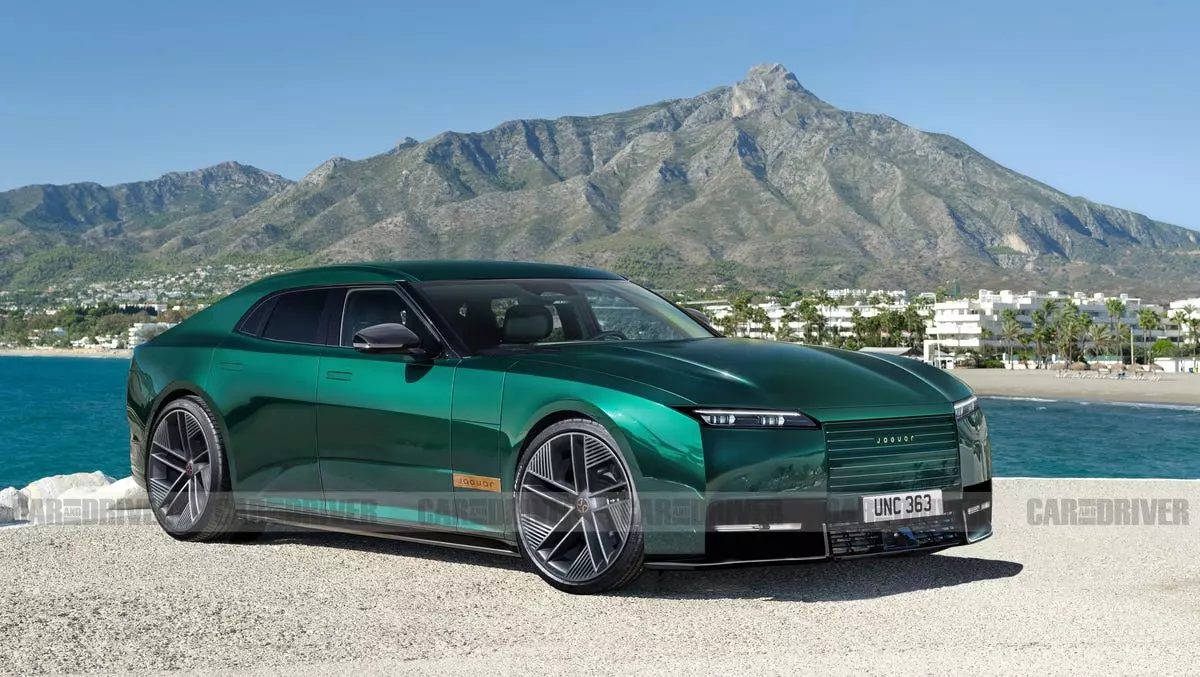 The All-Electric 2027 Jaguar Type 01: A Glimpse into the Future of Luxury Sedans