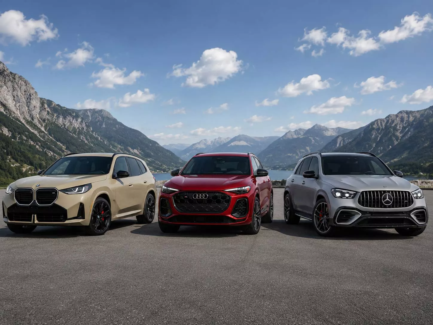 German Performance SUV Showdown: BMW X3 M50 vs. Audi SQ5 vs. AMG GLC 43