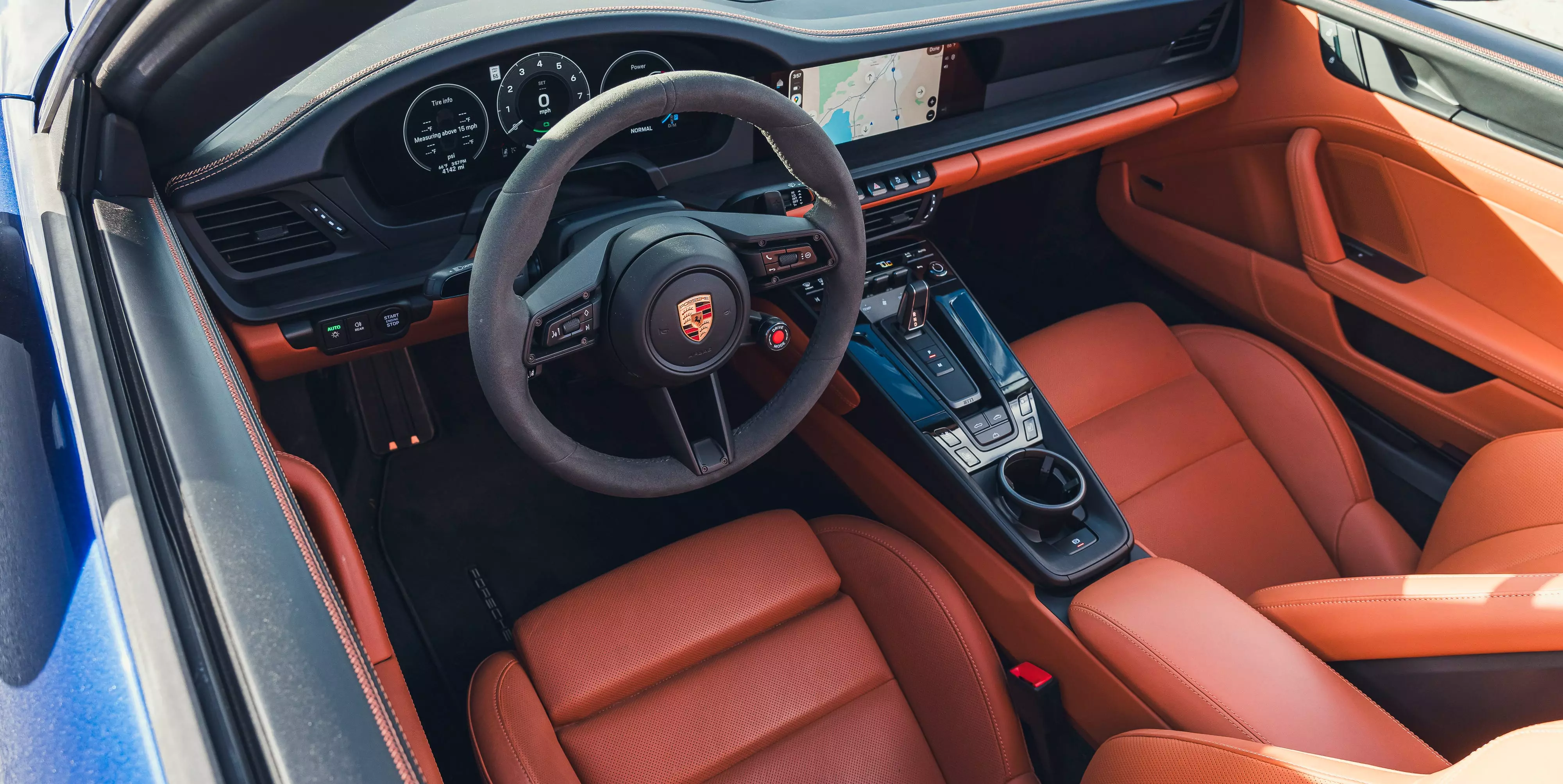 2025 Porsche 911 Carrera 4 GTS Cabriolet Interior Overview