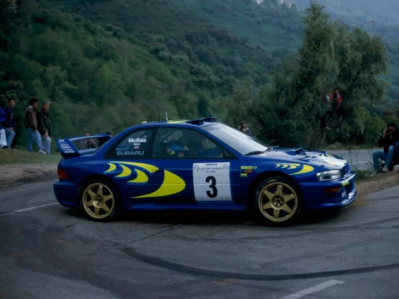 Subaru's Iconic Gold Wheels: A Fortunate Mistake